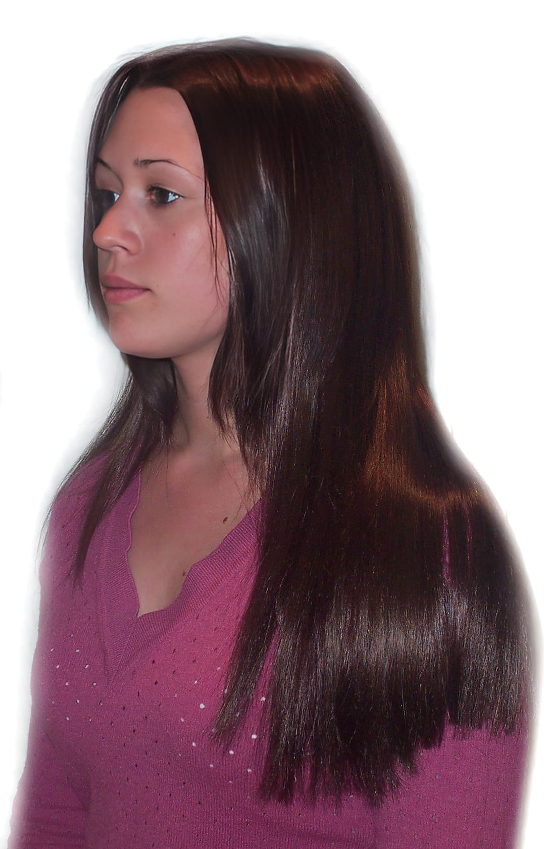 After Picture - Beautiful Silky Straight